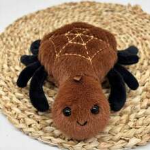 1 pezzo Bambola di peluche a forma di insetto realistico, pupazzo di animale imbottito morbido, piccola e carina statuina di bruco/ape/lumaca/ragno/coccinella, decorazione da scrivania, ornamento appeso per auto, regalo per bambini/fidanzata/migliore amica per compleanni/festività/Natale/Ognissanti - Multicolore - Visualizzare 13