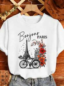 Women T-Shirts - White - View 2