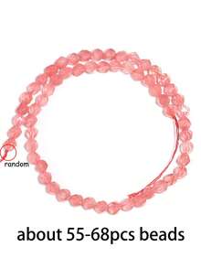 1 Strand Irregular Bead Loose Gemstone Red Coral Prehnite Agate For Holidays Gifts For Jewelry Making Diy Bracelet Earrings Accessories 6 8 10mm - Multicolor - View 41