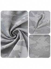 1pc Cycling Sun Protection Ice Silk Face Mask Neck Gaiter, Quick-Dry Breathable Cycling Face Mask - Multicolor - View 2