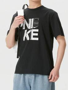 Camiseta de entrenamiento Nike HYVERSE Dri-FIT suave y cómoda de secado rápido para hombre - Negro - Ver 1