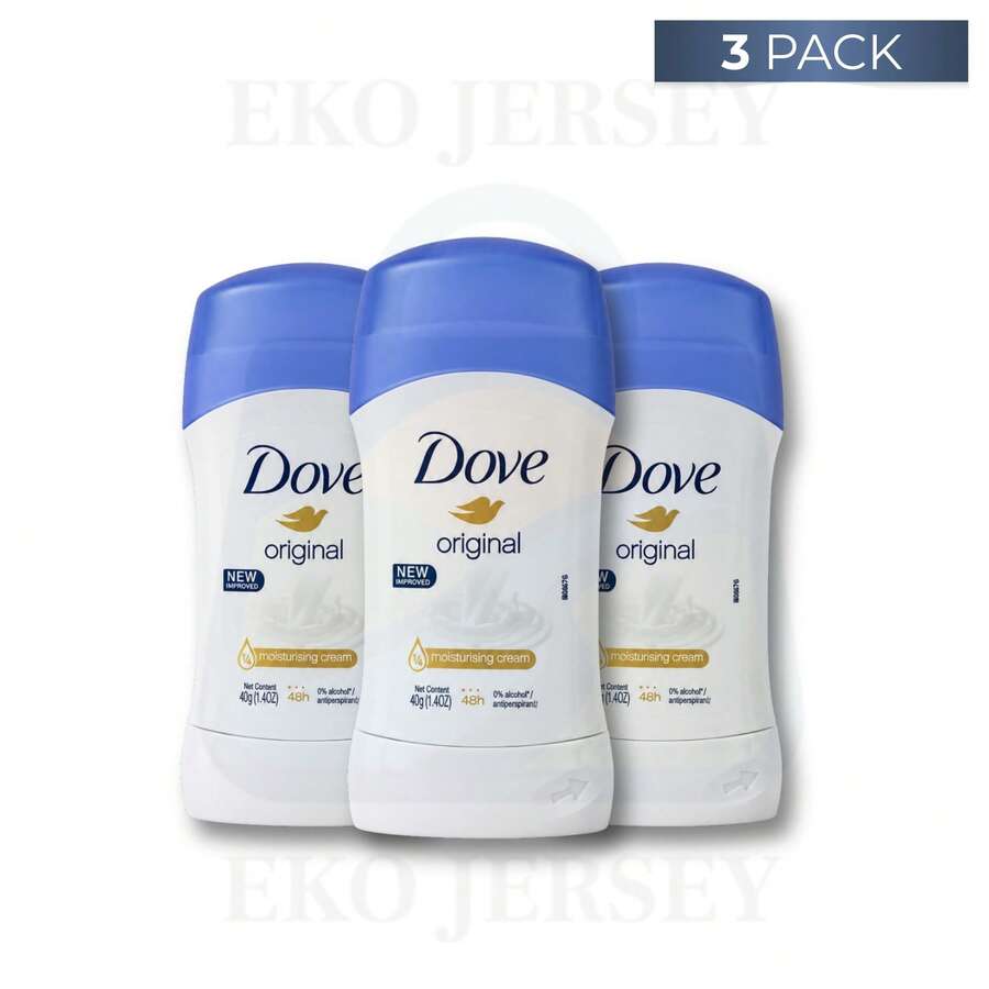 Dove Original 48H Sweat & Odor Protection Stick Deodorant 1.4 Oz / 40 G Pack Of 3 - nhiều mùi hương - Xem 1