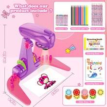 Coloring Books - Unicorn Drawing Kit V1 - View 4