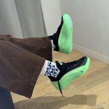 Nike Jordan LUKA 5 PF 舒適貼合 籃球鞋 男款 - 黑綠 - 查看 4