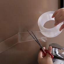 5M Cinta adhesiva doble cara nano, cinta de fijación transparente para decoración del hogar - A - Ver 2