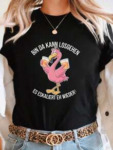 Women T-Shirts - Black - View 7