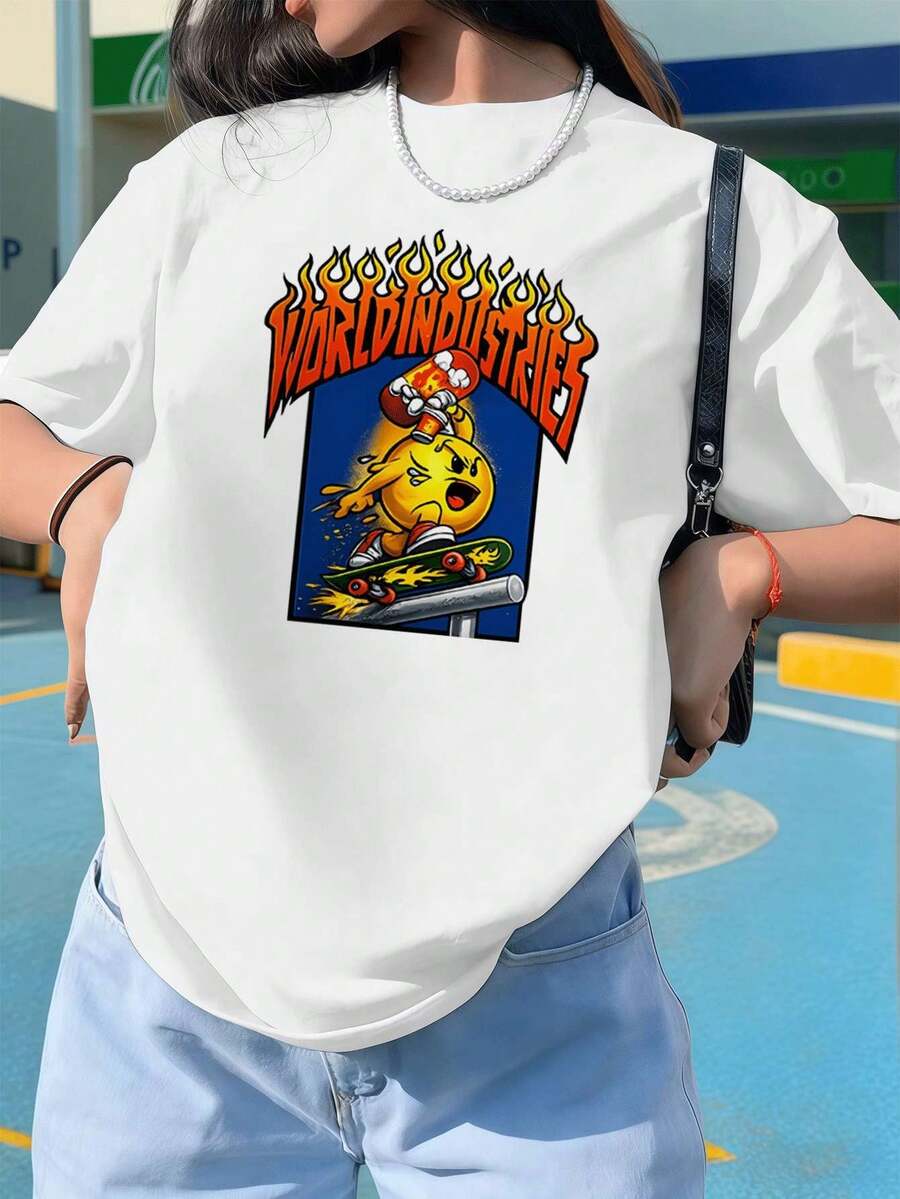 Women T-Shirts - White - View 1