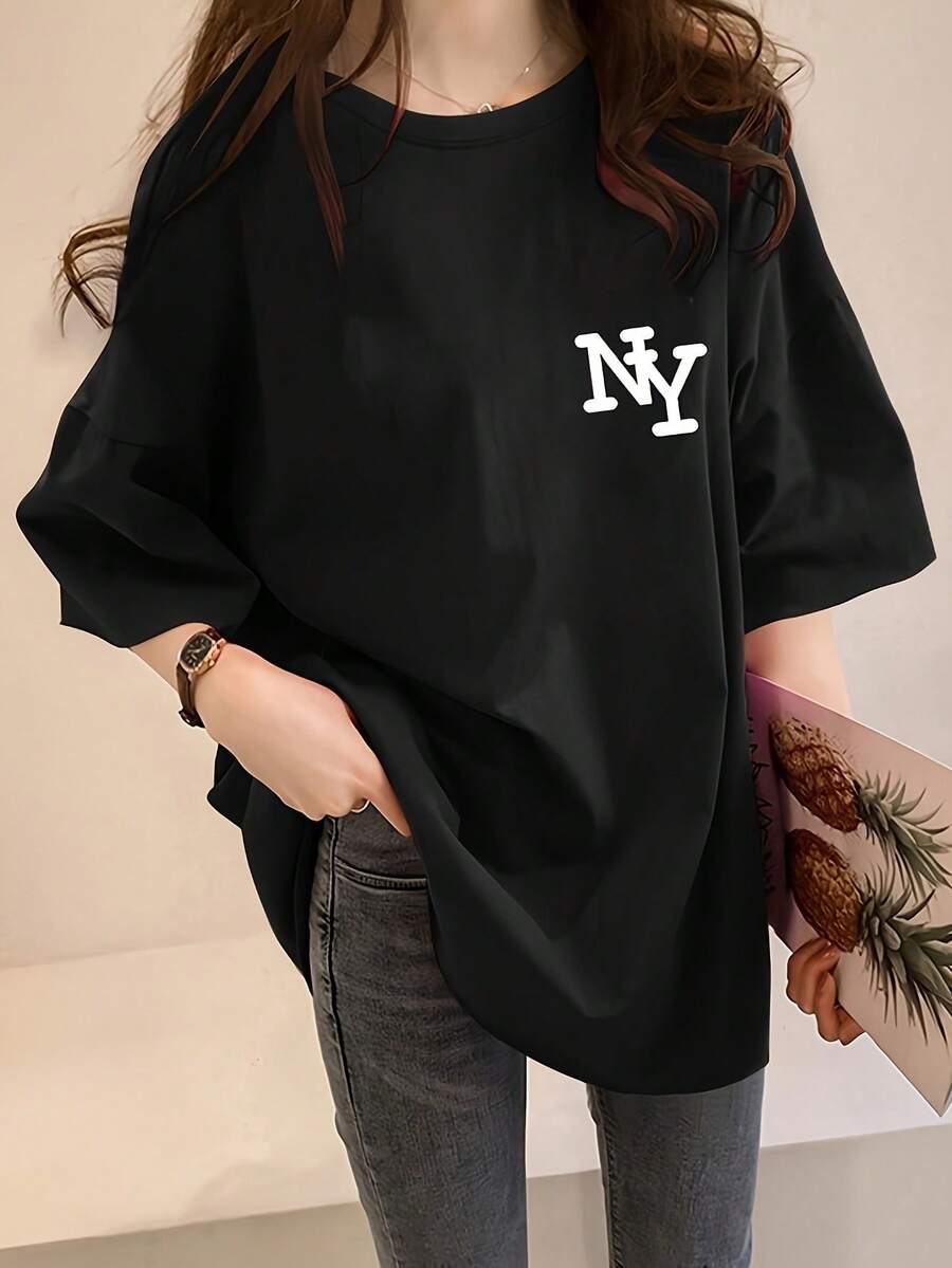 Women T-Shirts - Black - View 1