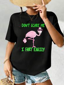 Women T-Shirts - Black - View 2