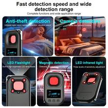 1 buah Detektor Anti-Mata-mata Hitam, Anti-Pengupasan Profesional untuk Privasi Bisnis, Ringan dan Portabel untuk Melindungi Privasi dan Keamanan Anda, Deteksi Posisi GPS Magnetik Kuat, Sensor Medan Magnet Linier Sensitivitas Tinggi Terintegrasi untuk Mendeteksi Lokasi, Earphone Nirkabel, dan Perangkat Lainnya dengan Cepat - Hitam - View 5