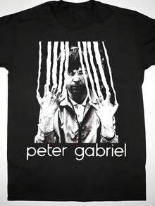 Rega1lo de Peter Gabriel para fans T1EE S1Hirt Tamao negro S4XL - Negro - Ver 2