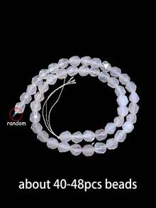 1 Strand Irregular Bead Loose Gemstone Red Coral Prehnite Agate For Holidays Gifts For Jewelry Making Diy Bracelet Earrings Accessories 6 8 10mm - Multicolor - View 17