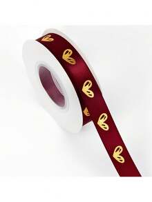 1 Roll Decorative Gift Wrapping Ribbon - Suitable For Gift Boxes And Bags, Holiday Floral Packaging, Cake Packaging, Wedding Party Decor, And Sewing Crafts - Multiple Styles - View 4