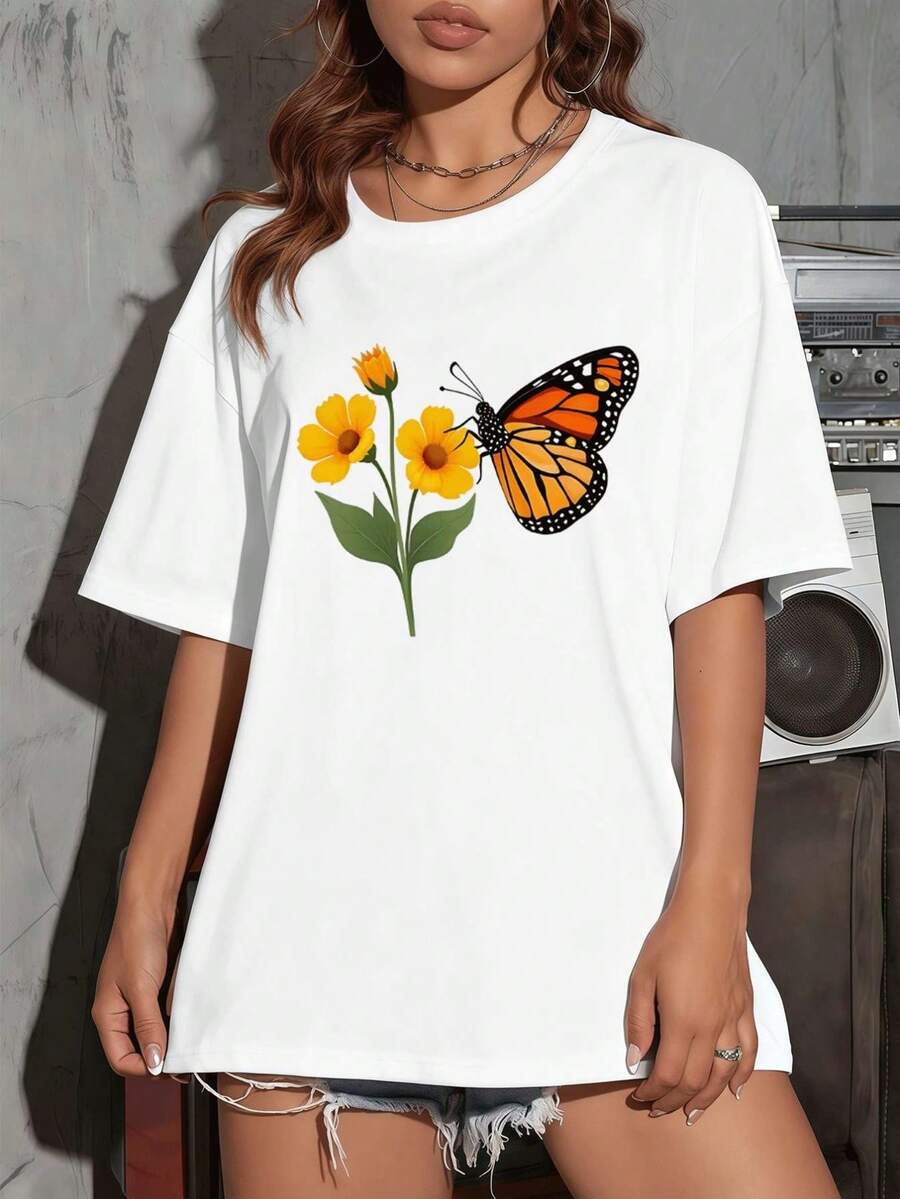Women T-Shirts - White - View 1
