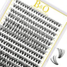 pestañas set de pestañas Pestañas Postizas Kit Completo 280PCS Racimos Cómodas Estilo Clásico Impermeable Adhesivo Sellador Removedor Extensiones de Pestañas DIY en Casa - Pestañas 40D - Ver 6