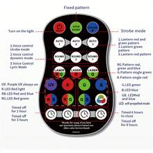 Disco Lights, DJ Party Lights, Strobe Projector - Multiple Pattern Effects, Remote Control, Mini LED USB Powered, UV Projector Light - Suitable For Birthday, Holiday, Home Party, Karaoke, Camping, Performance Party, Light Show, Atmosphere Light - USB Plug-in Version - View 12