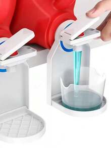 Giá đỡ cốc đựng bột giặt, vòi phun được nâng cấp với công tắc dễ nhấn giúp ngăn ngừa tràn và vương vãi, bao gồm giá đỡ cốc đựng bột giặt và khay hứng nước giúp sắp xếp và tiết kiệm không gian. - Nhiều màu - Xem 9