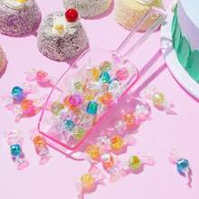 6 piezas de cucharillas de hielo de plástico rosa mini, diseño minimalista de pinzas para cubitos de hielo con orificio para colgar, conveniente para uso diario. Adecuado para ingredientes de repostería, manualidades, porciones de alimentos y talla grande, puede satisfacer la mayoría de sus necesidades diarias como azúcar, harina, alimentos enlatados, dulces, palomitas de maíz, cereales, granos de café, así como alimentos para perros y gatos y otros alimentos - Rosa - Ver 3