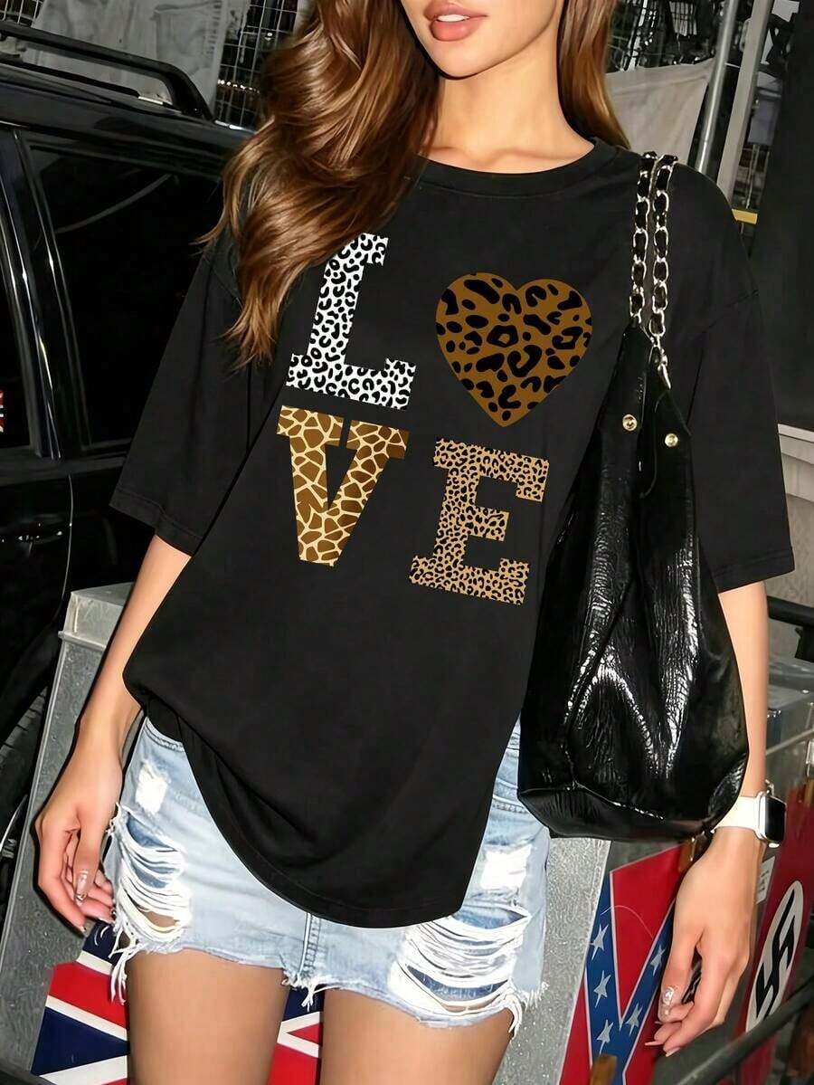 Women T-Shirts - Black - View 1