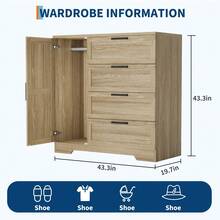 Wardrobe - Natural - View 2