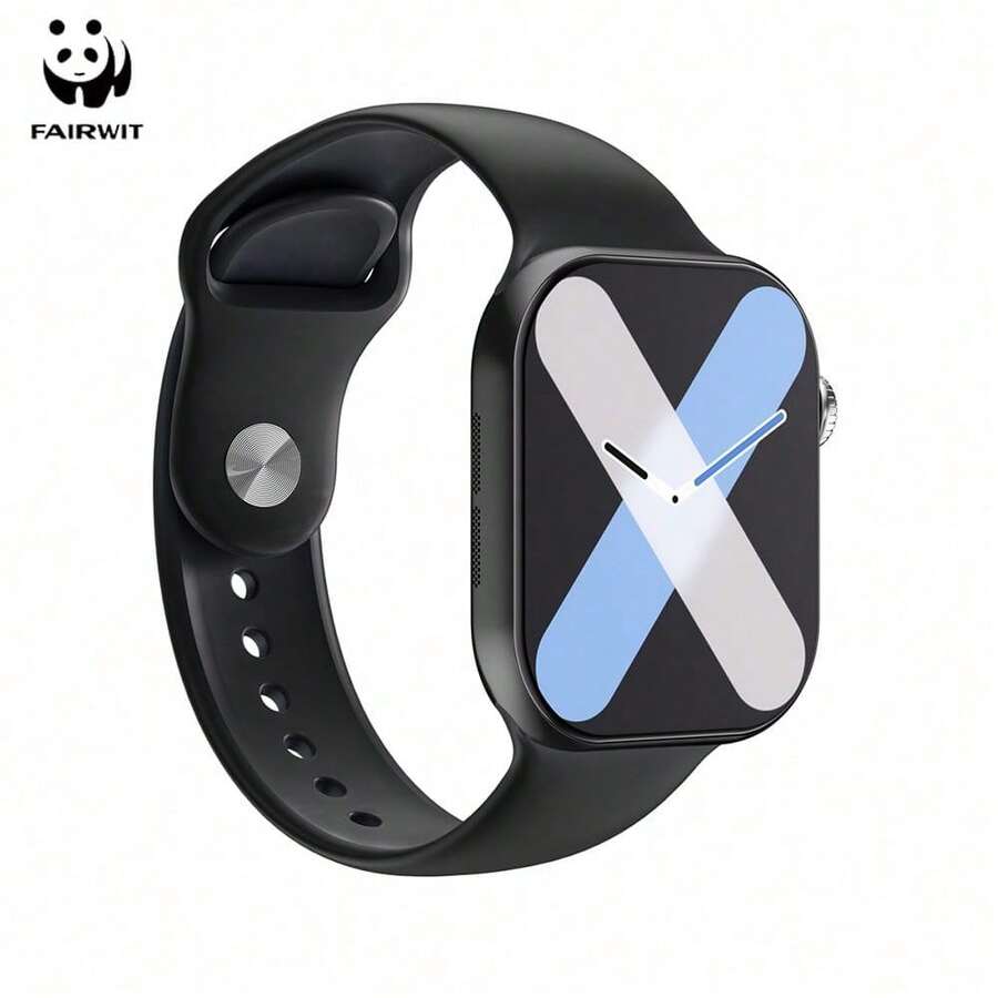 Microwear WATCH 11X Smart Watch, Supports Bluetooth Calling, Message Reminders, NFC Access, Sports Guidance, 3ATM Waterproof For Swimming, 2.08" HD Large Screen AI Watch, Compatible With IOS/Android - Black - View 1