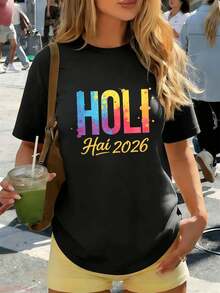 Women T-Shirts - Black - View 1