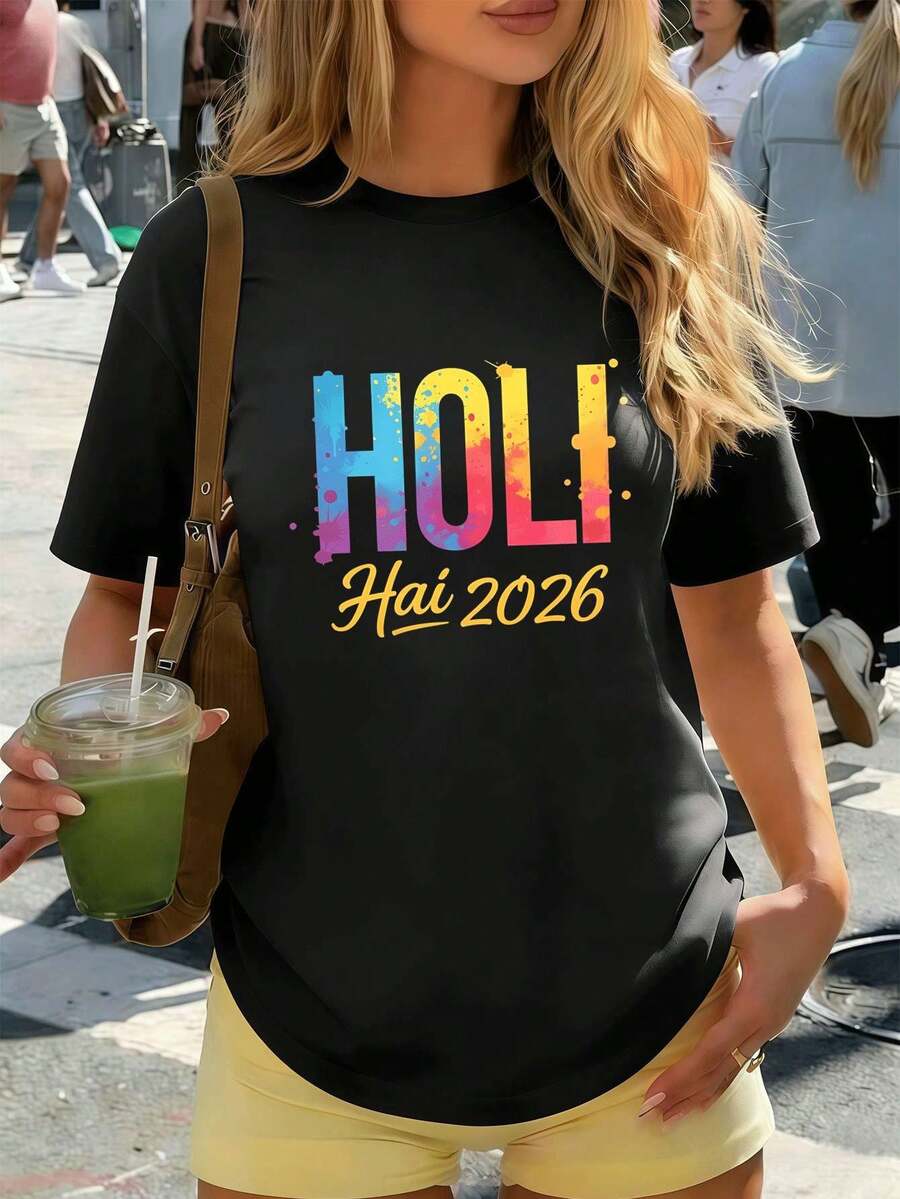 Women T-Shirts - Black - View 1