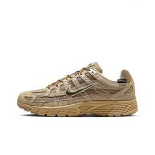 Nike P-6000 CORDURA 舒适耐穿休闲跑步鞋，卡其色，男款 - 棕色 - 查看 6