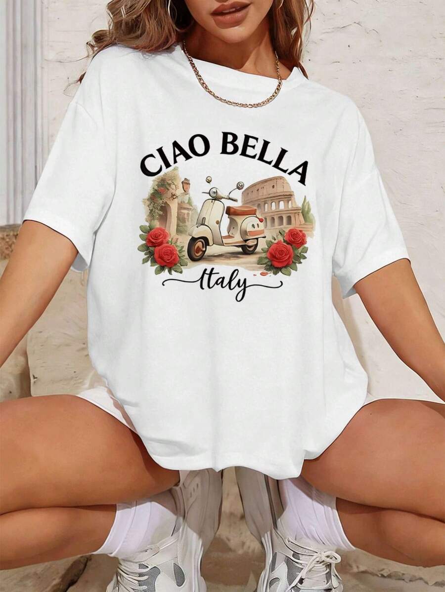Women T-Shirts - White - View 1