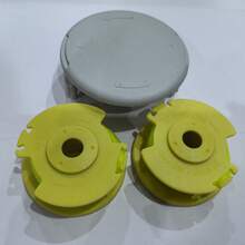 2/4 piezas de carrete de hilo de alimentador automático, hilo de nailon resistente de 0.08 pulgadas para reemplazo de corte de césped para cortacésped - R - Ver 1