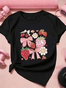 Women T-Shirts - Black - View 2