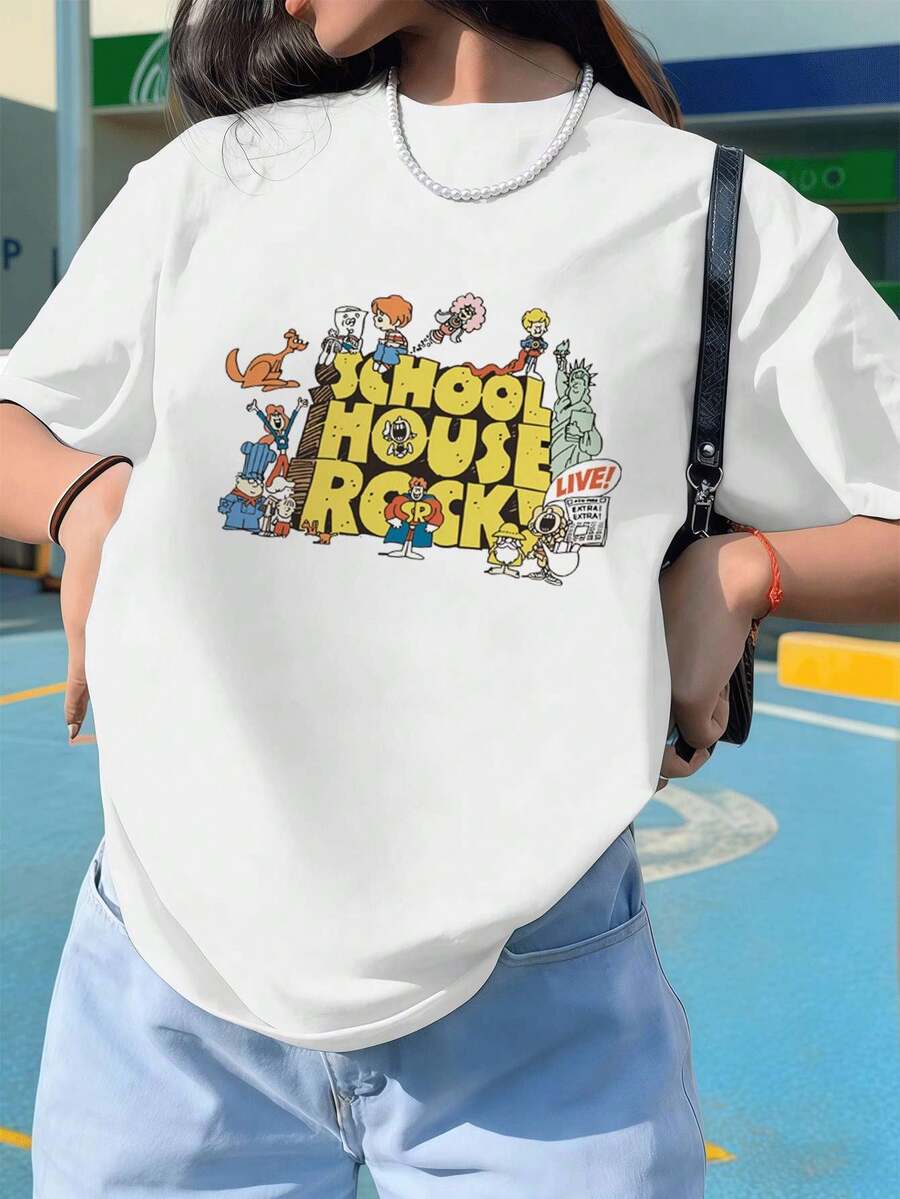 Women T-Shirts - White - View 1