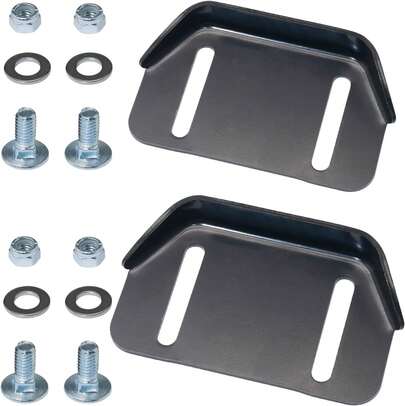 CheeMuii 784-5580 784-5580-0637 Skid Shoe Set 2 Pack Snow Thrower Slide Plate Shoes For Cub Cadet MTD Troy Bilt Storm Snow Boss 524 826 Snowthrower Snowblower