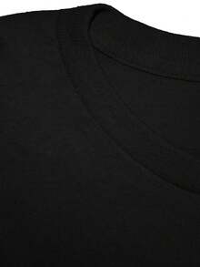 Sister Heart & Design Women's Soccer Jersey - Black With White Soccer Print, Casual Crew Neck And Short Sleeves For Soccer Fans, Sisters, Casual Wear And Events - Gift For Female Players - 黑色 - 查看 2