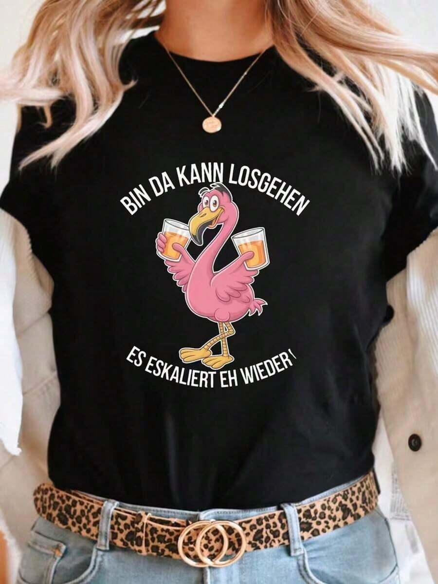 Women T-Shirts - Black - View 1