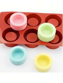 1 buah Cetakan Kue Silikon, Baki Es Batu, Desain Timbul, Cocok untuk Puding, Kue, Sabun, Lilin, dan Roti - Cetakan Kue dan DIY Anti Lengket Serbaguna, Ideal untuk Makanan Penutup Kreatif, Cetakan Kue Silikon, Makanan Lezat Buatan Rumah, Pola Timbul, Mudah Dilepas dari Cetakan - MultiWarna - View 5