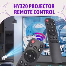 Projector Remote Control For HY320 PRO Projector Portable Control Remote Universal - Multicolor - View 9