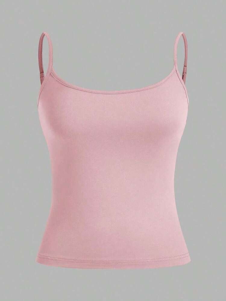 Set de 3 camisetas de tirantes ajustadas informales para mujer, adecuadas para el verano - Multicolor 9 - Añade 7