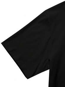 Men's T-Shirts For Spring And Summer - 黑色 - 查看 5