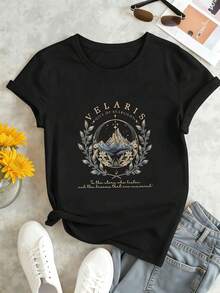 Women T-Shirts - Black - View 1