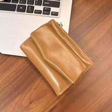 Minimalist Envelope Style Short Wallet For Women, Multi-Card Slots, Portable Functional Pouch With Elegant Vibe - Multicolor - View 7