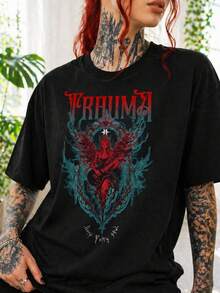 Women T-Shirts - Black - View 6