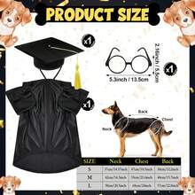 Cat Birthday Hat Outfit Bandana Scarf, Party Hat Dog Costumes Cute Lace Puppy Bib Scarf Party Decorations Set For Small Medium Cats & Doggy - Black - View 2