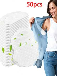 100片装一次性隐形吸汗垫，防止过度出汗，隐形舒适无异味，持久有效，透气隐形，温和吸汗，舒适无异味，使用方便，男女皆宜，是炎炎夏日的理想之选 - 查看 9