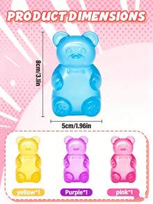 Virus-Shaped Squeeze Toy, Soft And Transparent Jelly Stress Relief Squeeze Ball, Soothing Fingertip Toy Suitable For ADHD/Autism, Silent Toy Suitable For Office Settings, Holiday Gift, Birthday Gift - Multicolor - View 2