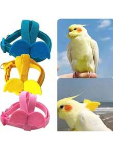 1pc Anti-Bite Flight Training Rope, Parrot Bird Pet Leash Set, Ultra-Light Harness Leash, Soft & Portable Pet Toy - View 4