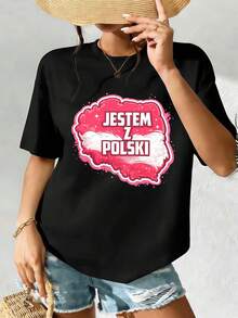 Women T-Shirts - Black - View 2