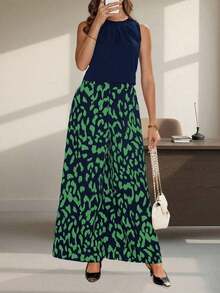 Conjunto de dos piezas para mujer para uso diario - Azul - Ver 5