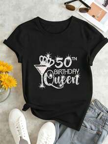 Women T-Shirts - Black - View 1