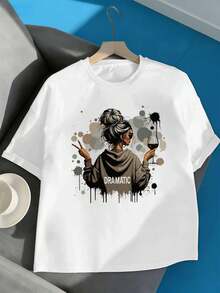 Women T-Shirts - White - View 2